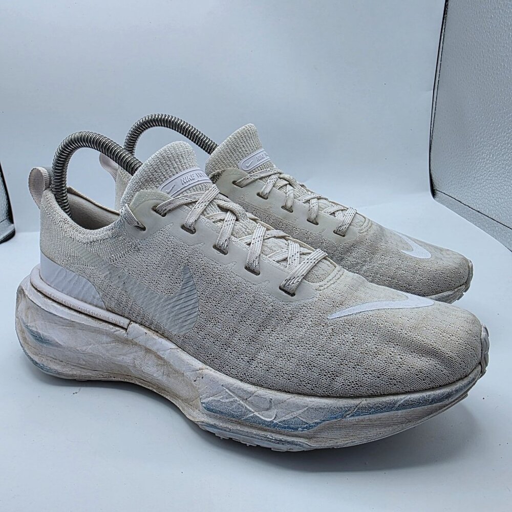 Nike ZoomX Invincible Run Fk 3 Womens Size 7 White Photon Dust Shoes DR2660-103